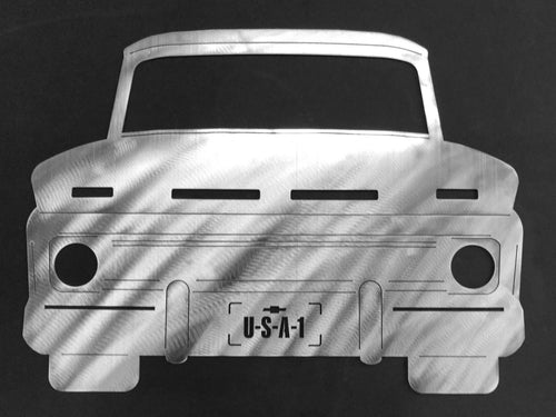 1960 Chevrolet Truck Silhouette Wall Decor